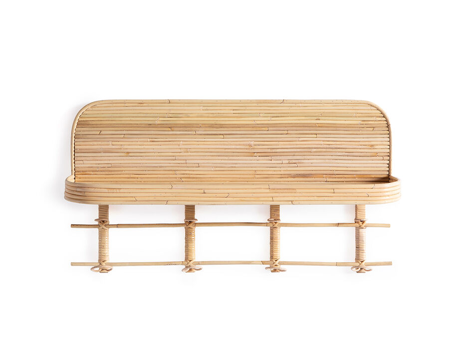 Brennan Rattan Wall Shelf - ALTAR'D STATE KIDS - 