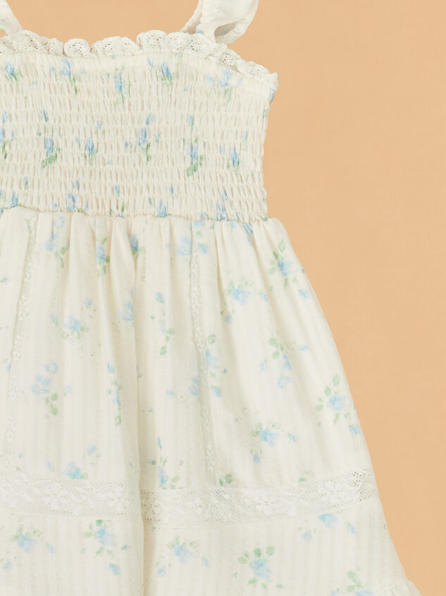 Emma Floral Midi Dress Detail 3 - ALTAR'D STATE KIDS