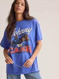 Johnny Cash Oversize Tee Detail 4 - AS Kids