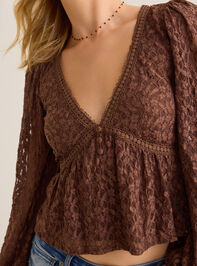 Lovely Lace Babydoll Top Detail 3 - AS Kids