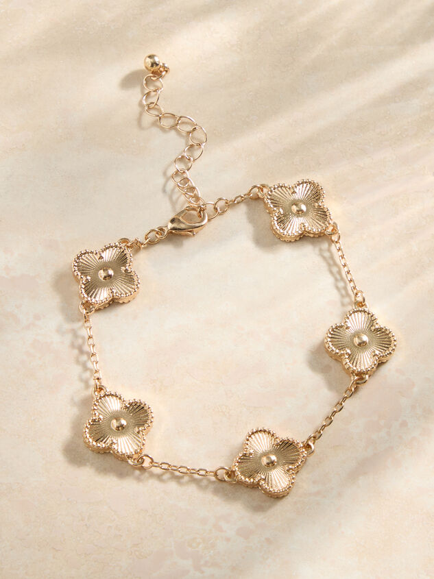 Double Sided Clover Bracelet Detail 3 - AS Kids