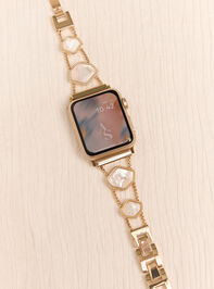 Beaded Shell Smart Watch Band Detail 3 - AS Kids