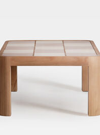 Audrey Wood Coffee Table Pink Detail 4 - AS Kids