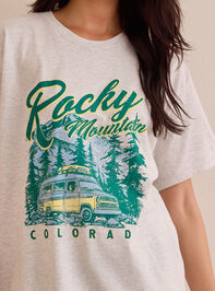 Rocky Mountain Oversize Tee Detail 2 - AS Kids