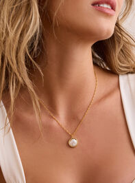 Freshwater Pearl Charm Necklace - AS Kids