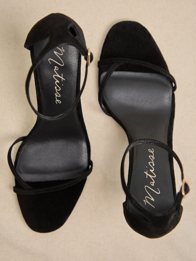Jayde Suede Strappy Heel Detail 2 - AS Kids