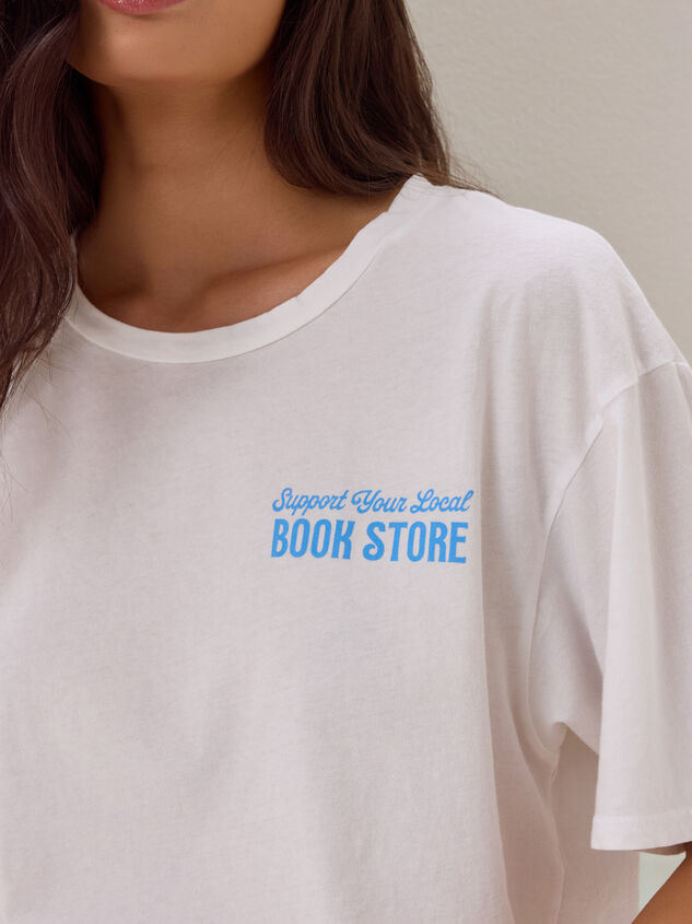 Local Bookstore Graphic Tee Detail 4 - AS Kids
