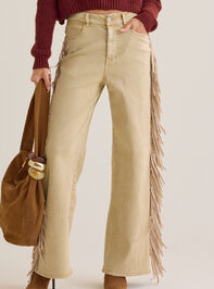 Dutton High Rise Straight Leg Jeans Detail 3 - AS Kids