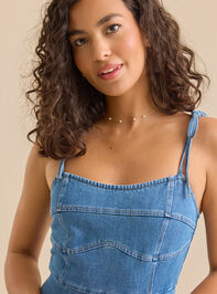 Payden Overlay Denim Romper Detail 3 - ALTAR'D STATE KIDS