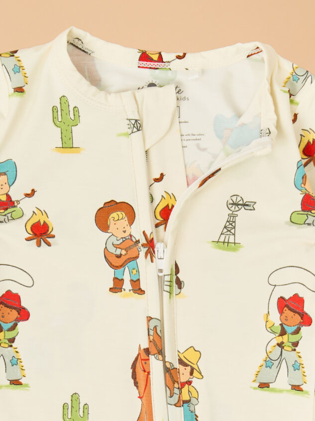 Vintage Cowboy Footie Detail 4 - ALTAR'D STATE KIDS