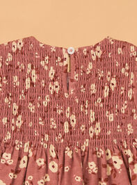 Beth Floral Baby Dress Detail 3 - AS Kids
