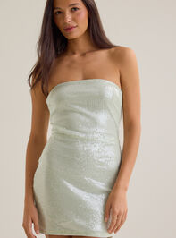 Gwen Sequin Mini Dress Detail 2 - AS Kids