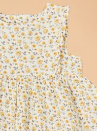 Sunshine Rose Ruffle Tank Set Detail 3 - ALTAR'D STATE KIDS