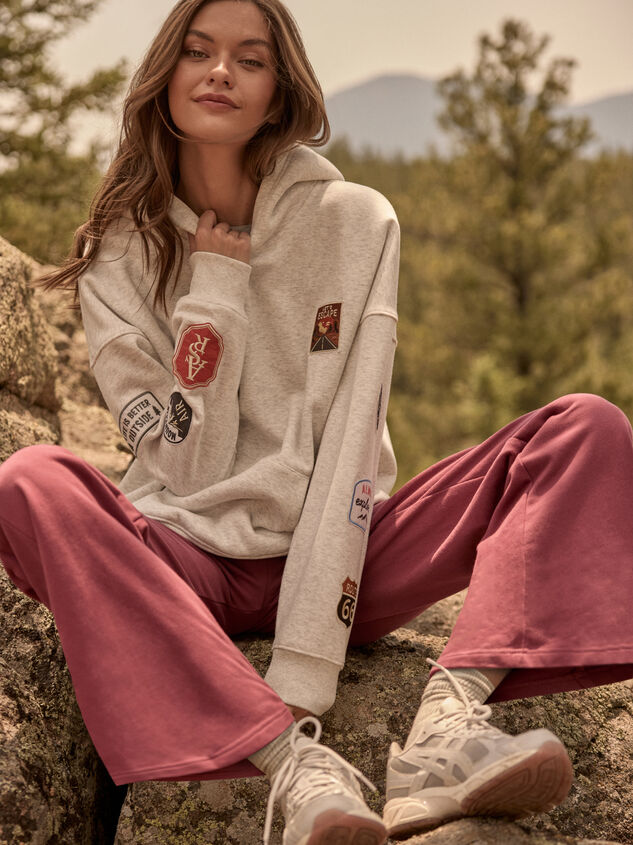 Passport Patch Hoodie - AS Kids