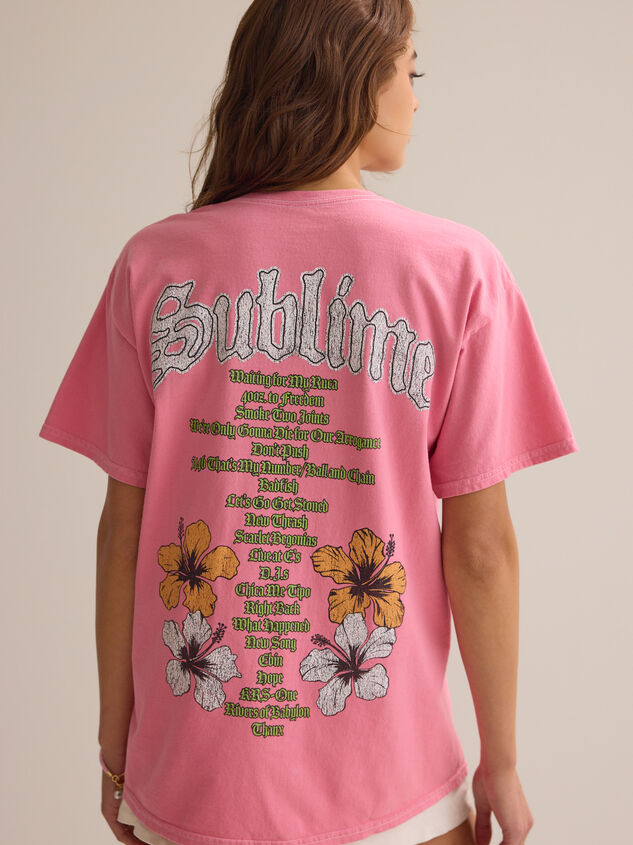Sublime Oversized Tee Detail 2 - AS Kids