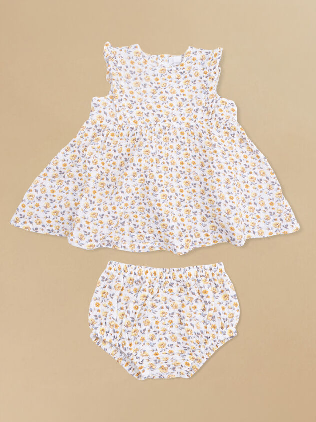 Avery Floral Ruffle Dress Detail 3 - ALTAR'D STATE KIDS