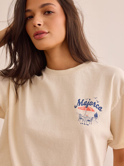 Majorca Oversized Graphic Tee - AS Kids