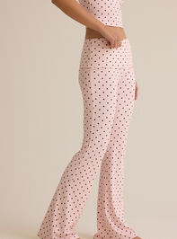 Liora Polka Dot Foldover Pant Detail 5 - ALTAR'D STATE KIDS