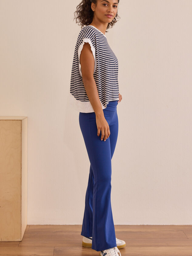 In Motion Striped Circle Back Tee Detail 3 - ALTAR'D STATE KIDS