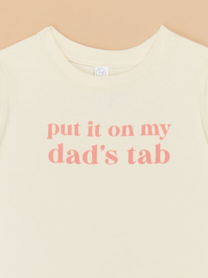 Put it on Dads Tab Tee Shirt - ALTAR'D STATE KIDS