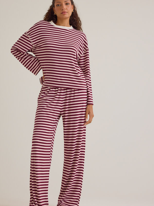 Cate Striped Crewneck Top Detail 2 - AS Kids