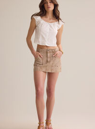 Collete Denim Mini Skirt - AS Kids