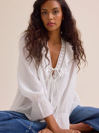 Irena Crochet Trim Top - AS Kids