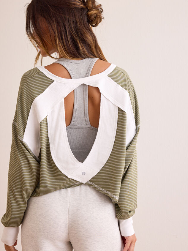 On The Move Stripe Long Sleeve Detail 6 - AS Kids
