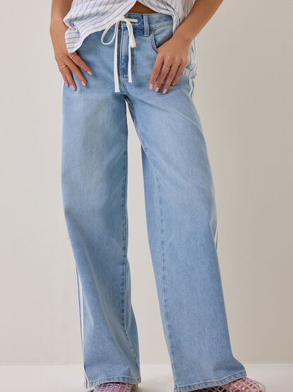 Skylar Side Stripe Jeans - AS Kids