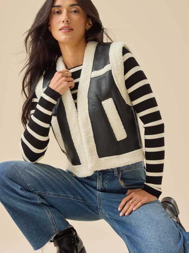 Lena Cropped Vest - ALTAR'D STATE KIDS