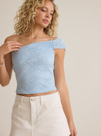 Amoura Lace One Shoulder Tank - ALTAR'D STATE KIDS