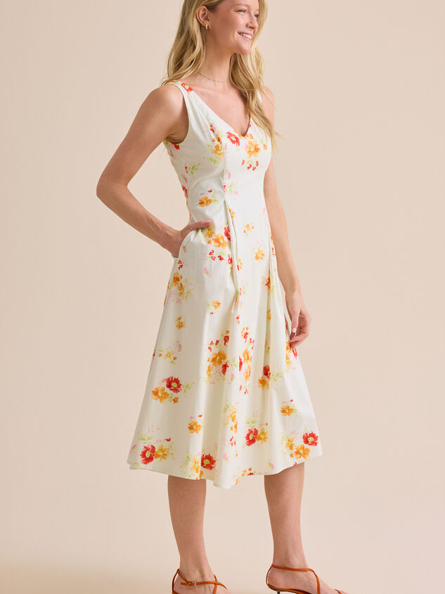 Estelle Floral Maxi Dress Detail 5 - ALTAR'D STATE KIDS