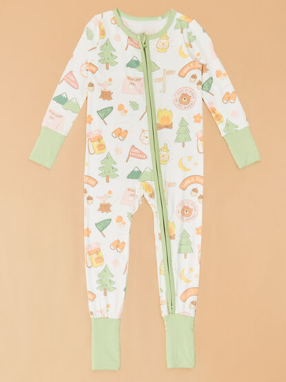 Camping Long Sleeve Romper - AS Kids