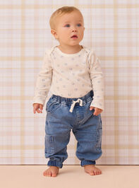 Alex Solid Cargo Jean Jogger - AS Kids
