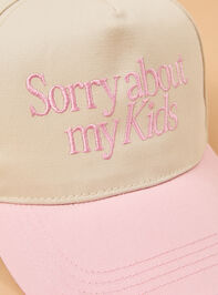 Sorry About My Kids Hat Detail 2 - ALTAR'D STATE KIDS