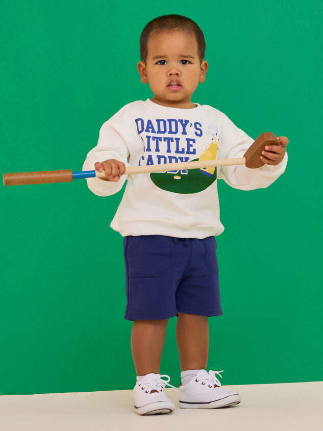 Daddy's Little Caddy Graphic Sweatshirt Detail 4 - ALTAR'D STATE KIDS