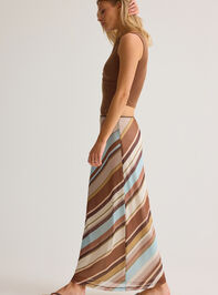 Kimber Stripe Midi Skirt Detail 5 - AS Kids