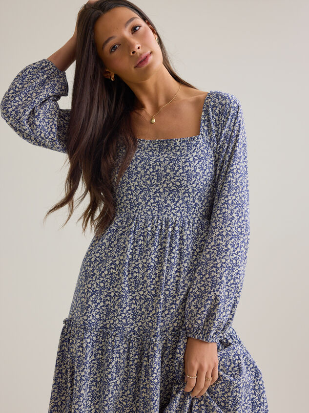 Livy Floral Mama Dress Detail 5 - AS Kids