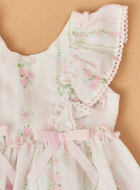 Kellie Floral Bunny Dress Detail 2 - ALTAR'D STATE KIDS
