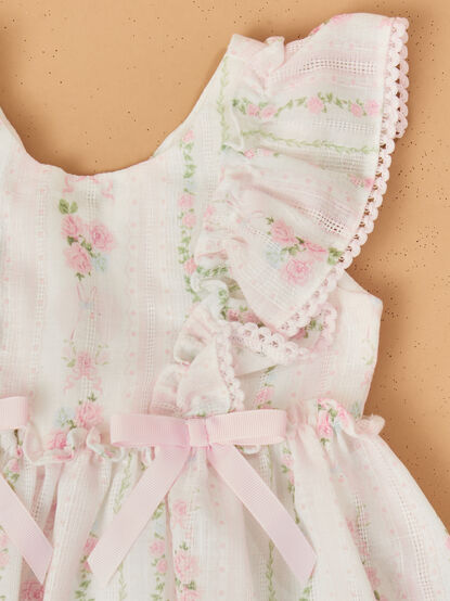 Kellie Floral Bunny Dress - ALTAR'D STATE KIDS