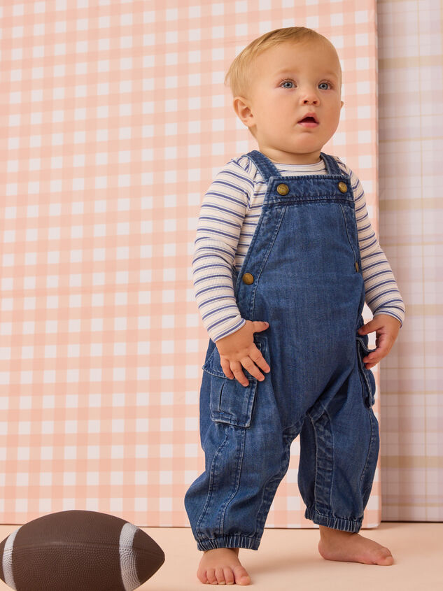 Scout Denim Cargo Overalls - AS Kids