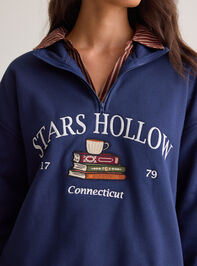 Reading In Stars Hollow Pullover Detail 3 - AS Kids