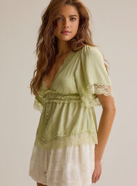 Evanelle Lace Babydoll Top Detail 6 - AS Kids