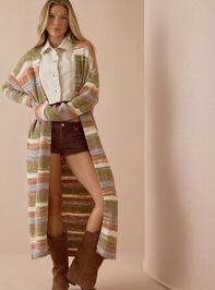 Wrenlee Spacedye Sweater Duster Detail 2 - AS Kids