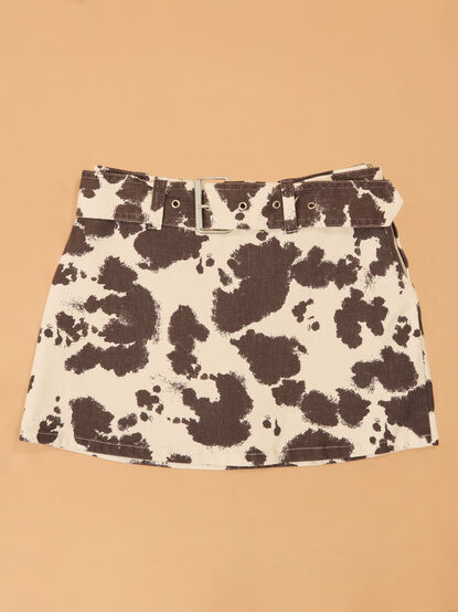 Georgia Cow Twill Skort - AS Kids