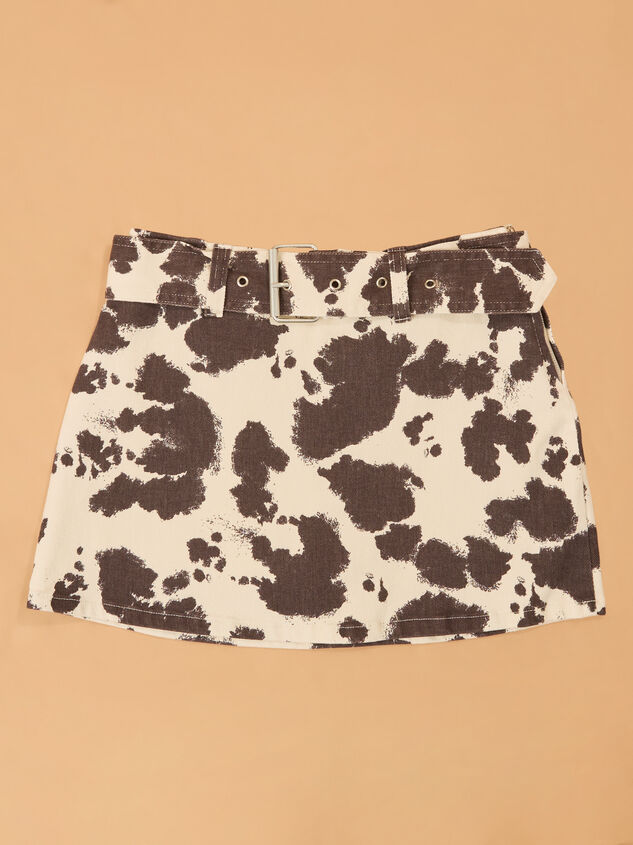 Georgia Cow Twill Skort - AS Kids