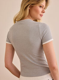 Mobile Two Toned Tee Detail 4 - ALTAR'D STATE KIDS