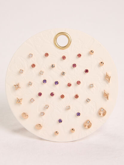Multicolor Stud Earring Pack - AS Kids