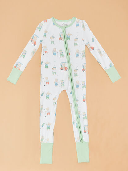 Tee Time Teddys Romper - ALTAR'D STATE KIDS