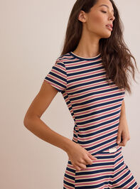 Classic Coast Stripe Top Detail 4 - AS Kids